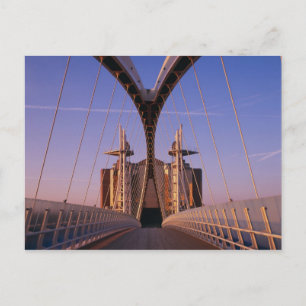 Millennium Bridge, Lowry Center, Salford Postkarte