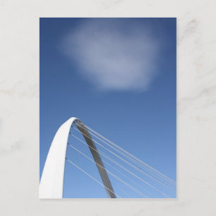 Millennium Bridge Newcastle upon Tyne England Postkarte