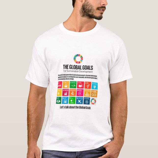 Millenniums-Agenda 2030 T-Shirt (Vorderseite)