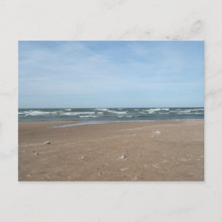 Miller Beach in Gary, Indiana Postkarte