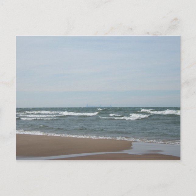 Miller Beach in Gary, Indiana Postkarte (Vorderseite)