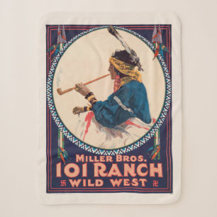 Miller Bros. 101 Ranch, Wild West Circus Poster Sherpadecke