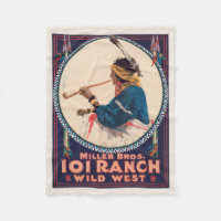Miller Bros. Ranch, Wild West Circus Poster
