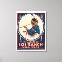 Miller Bros. Ranch, Wild West Circus Poster