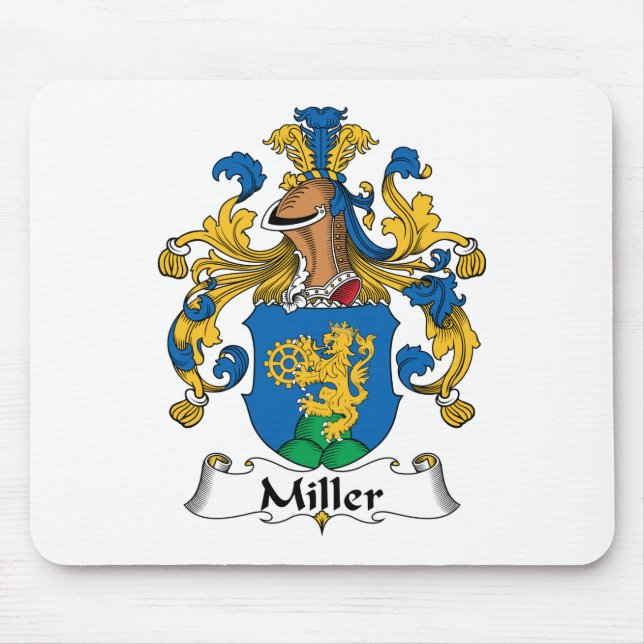 Miller-Familienwappen Mousepad (Vorne)