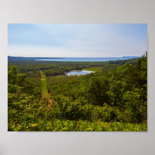 Miller Hill Lookout, Sleeping Bear Dunes NL Poster (Vorne)