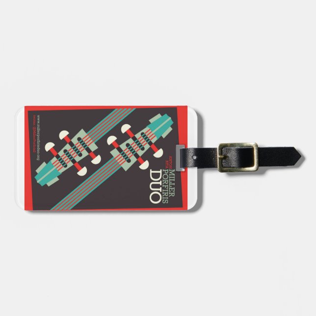 Miller-Porfiris Duogepäck Gepäckanhänger (Vorderseite horizontal)