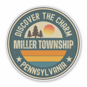 Miller Township, Pennsylvania Aufkleber