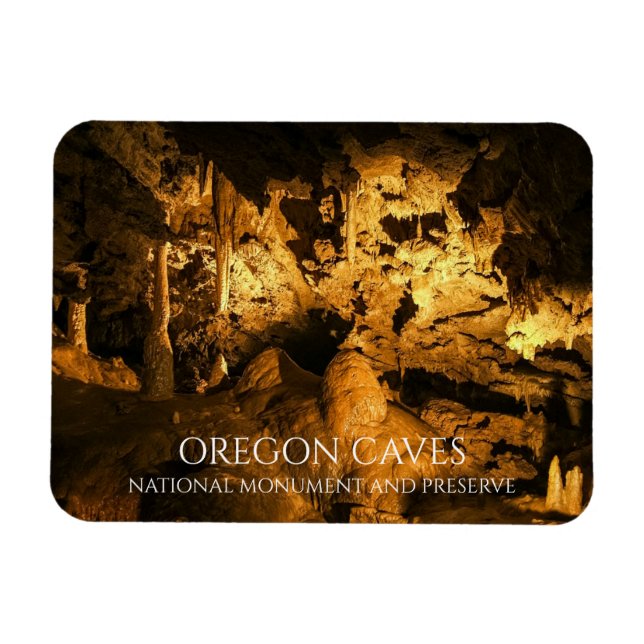 Millers Kapelle, Nationaldenkmal der Oregon Höhlen Magnet (Horizontal)