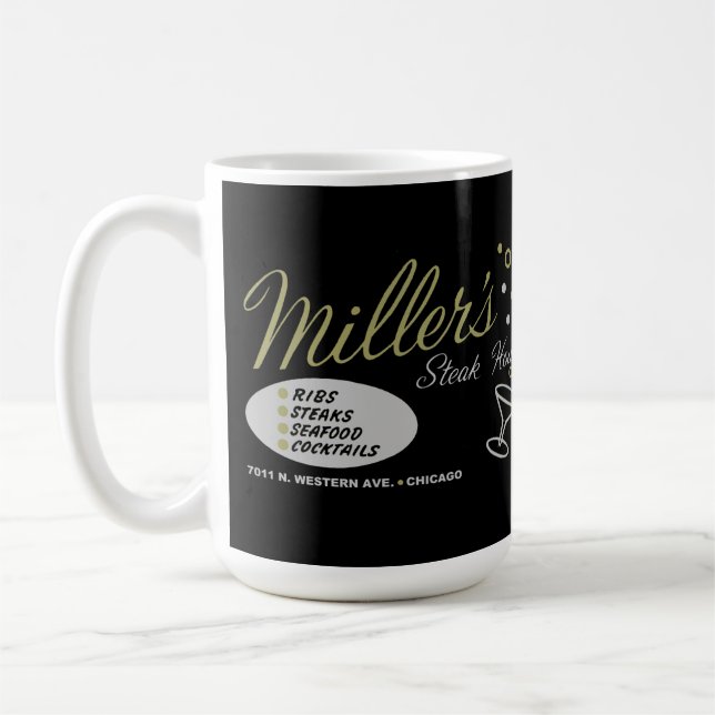 Miller's Steak House, Chicago Kaffeetasse (Links)