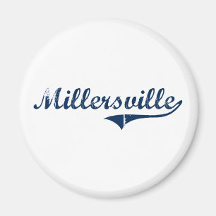 Millersville Pennsylvania klassischer Entwurf Magnet