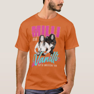 Milli Vanilli Konzert Tour 1989 T-Shirt