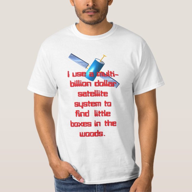 Milliardensatellitensystem T-Shirt (Vorderseite)