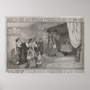Millie Christine / Die zweiköpfige Lady Poster