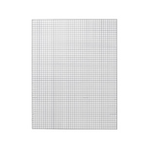 Millimeterpapier Notizblock