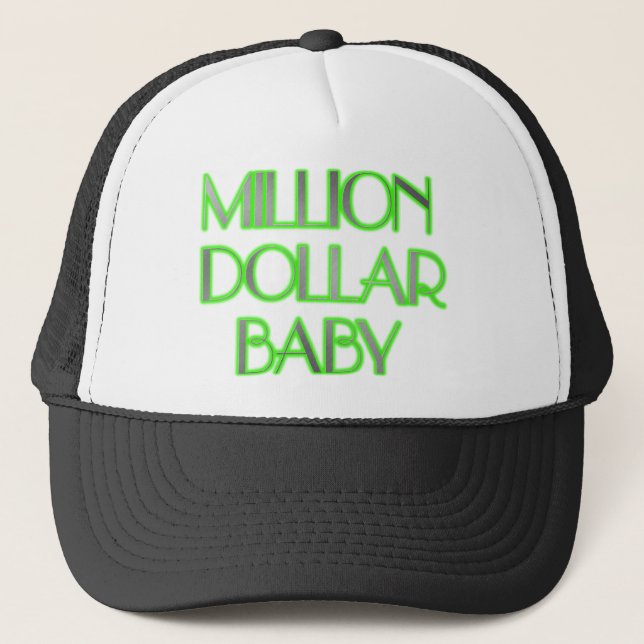 MILLION DOLLAR BABY TRUCKERKAPPE (Vorderseite)