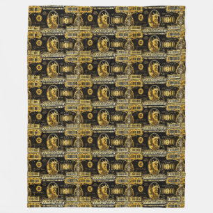 Million Dollar Gelddecke Fleecedecke