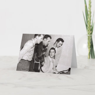 Million Dollar-Quartett-Foto Karte