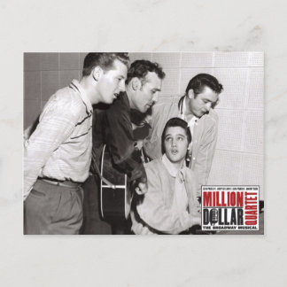 Million Dollar Quartett-Foto Postkarte