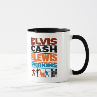 Million Dollar-Quartett-Namen Tasse