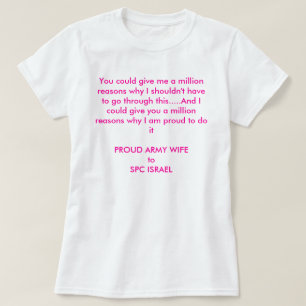 Million Gründe kundenspezifisch T-Shirt