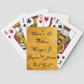 Million Sachen Spielkarten