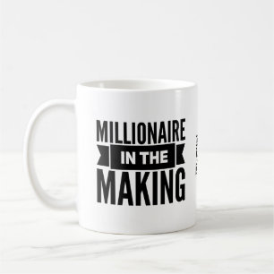 Millionaire in der machenkaffee-Tasse Kaffeetasse
