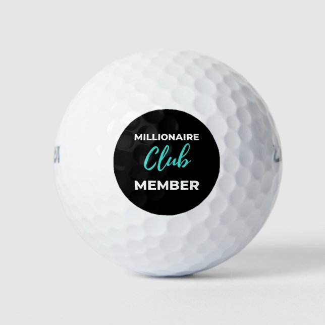 Millionär Golfball (Vorderseite)