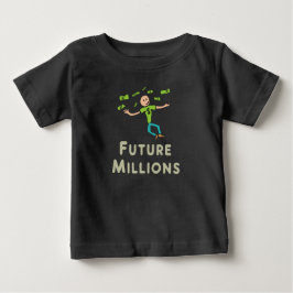 Millionär (in Millionen) Baby T-shirt
