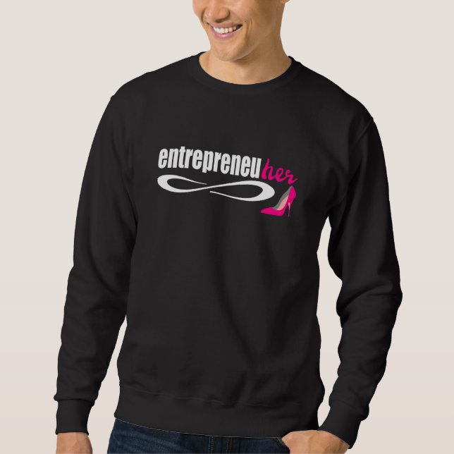 Millionär Mindse des Unternehmertums Sweatshirt (Vorderseite)