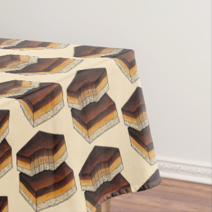 Millionärs Shortbread Caramel British Traybake Tischdecke