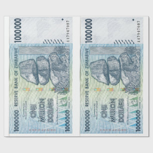Millionen-Dollar-Geschenkpapier Geschenkpapier