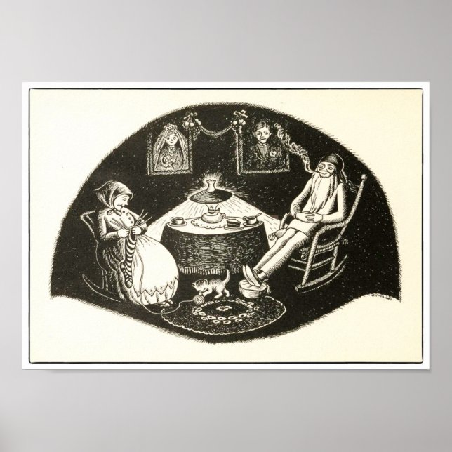 Millionen Katzen - Archivdruck Poster (Vorne)