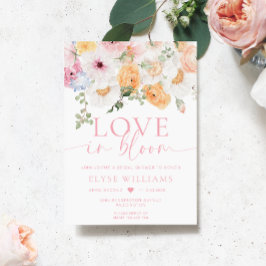 Millionenflorale Liebe im Blut-Brautparty Einladung