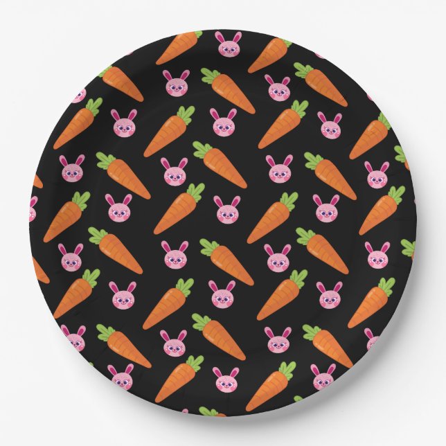 Millionhare Pappteller (Vorderseite)