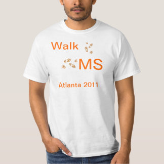 Milliseconde de promenade de T-shirt