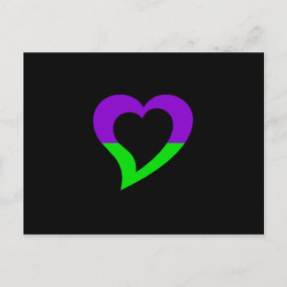 Millivolt-Logo-Entwurf - Liebe und Spaß - Postkarte