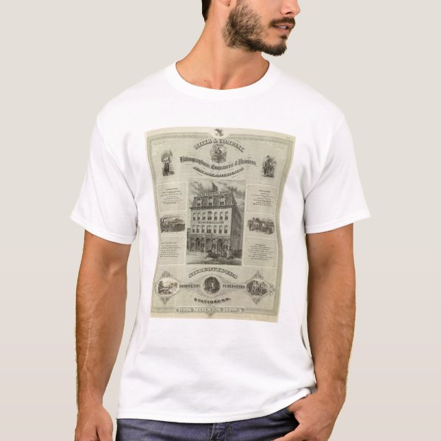 Mills & Company, Des Moines, Iowa T-Shirt (Vorderseite)
