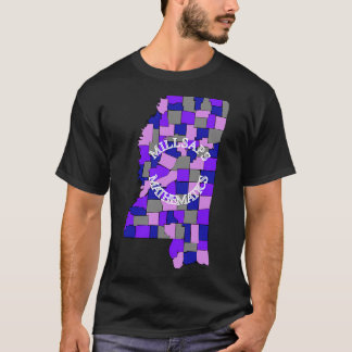 Millsaps mathematische Karte Kinder T-Shirt