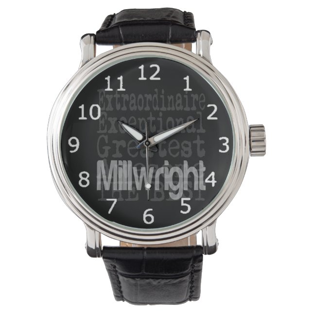 Millwright Extraordinaire Watch Armbanduhr (Vorderseite)