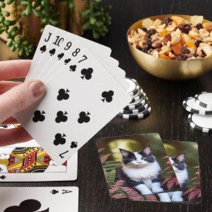 Milly die Ragdoll Katze, das Deck, Karten zu spiel Spielkarten