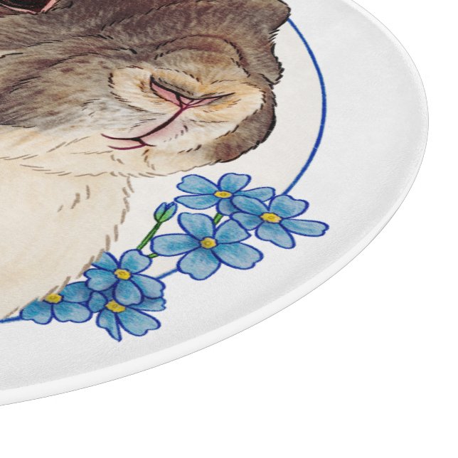 Milly Moo Bunny Schneidebrett (Ecke)