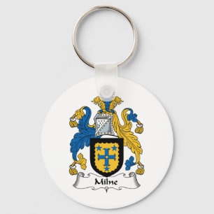 Milne Familienwappen Schlüsselanhänger