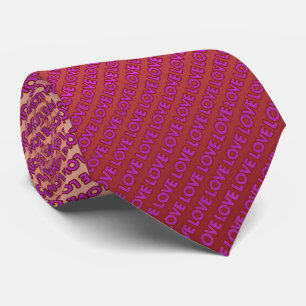 Milo Dale Gradated Liebe Men's Necktie Krawatte