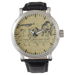 Milo von Croton und von Stier - Turnhalle Armbanduhr