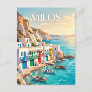 Milos Griechenland Postkarte