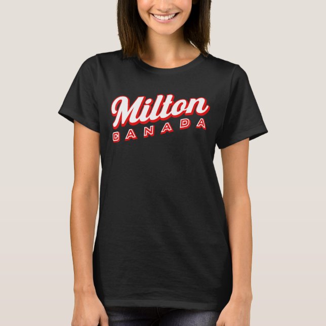 Milton Canada T-Shirt (Vorderseite)