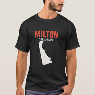 Milton Delaware USA Staat America Travel Delawarea T-Shirt