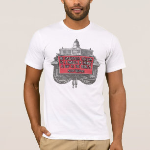 Milton Friedman-Zitat auf Regierungs-Lösungen T-Shirt