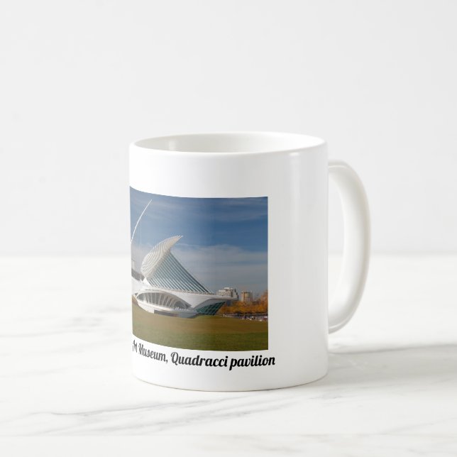 Milwaukee Art Museum, pavillon Quadracci tasse (Devant droit)
